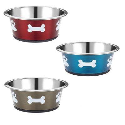 Classic Posh Paws SSteel Dish 6x900ml