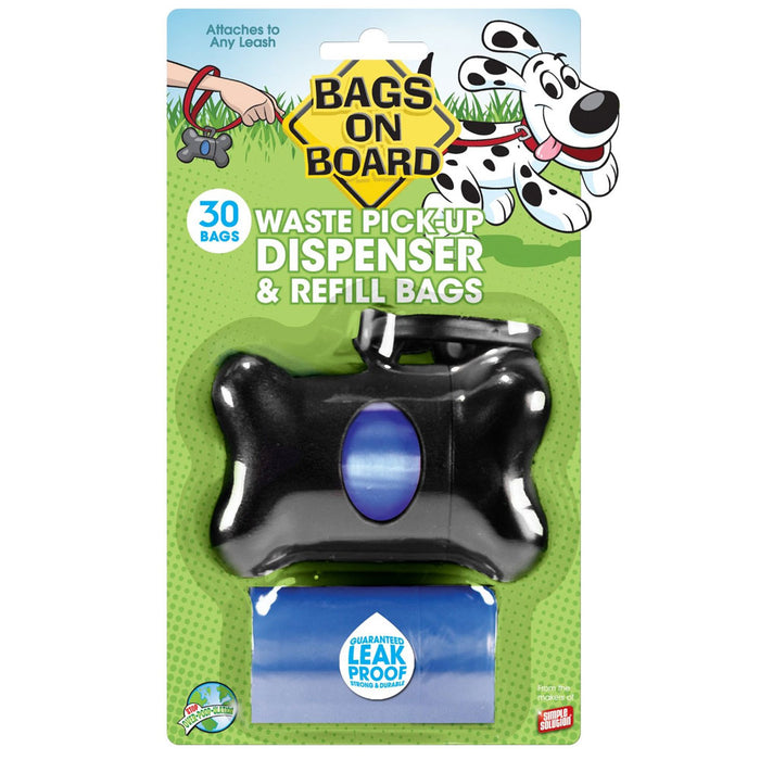 Bags On Board Bone Dispenser Black x30