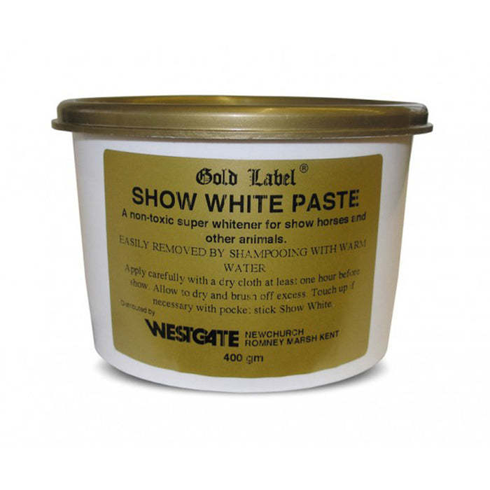 Gold Label Show White Paste