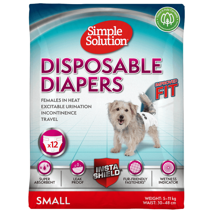 S Solution Bitch Disposable Diapers x12