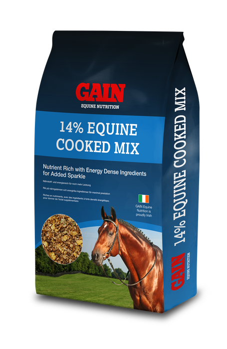 Gain Equine Cooked Mix 14%