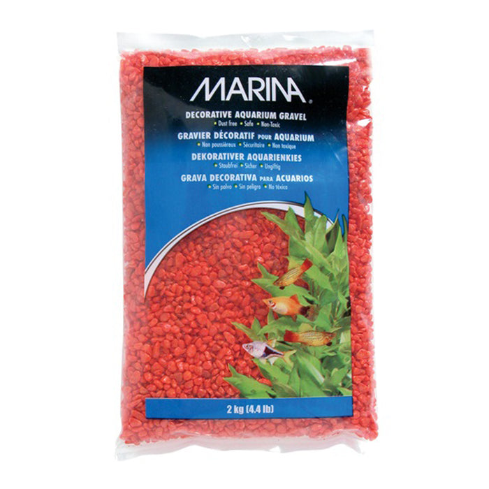 Marina Orange Aquarium Gravel