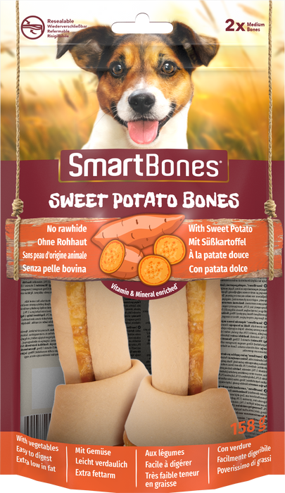 SmartBones Sweet Potato Medium 2pc x 7