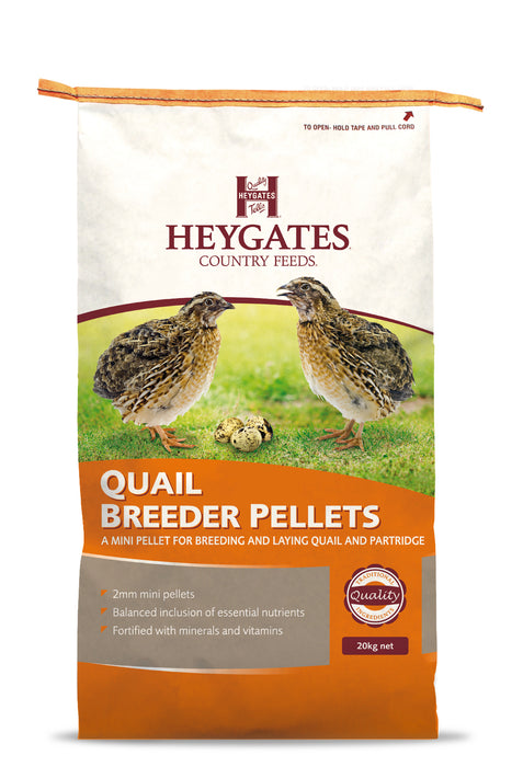 Heygates Quail Layer/Breeder Pells