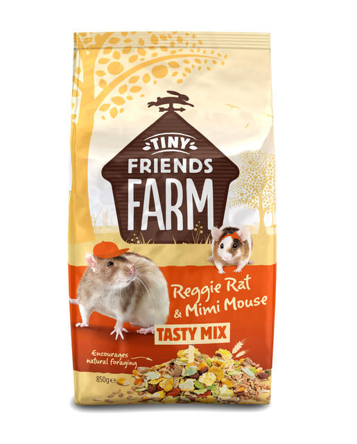 Tiny Friends Farm Reggie Rat 6x850g