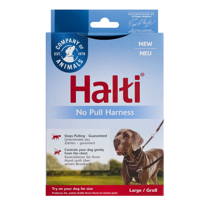 Halti No Pull Harness Black