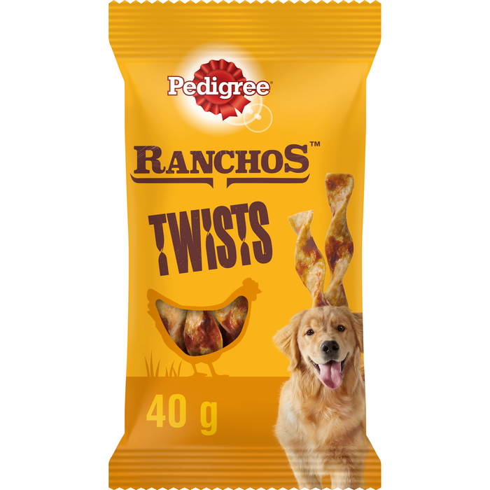 Pedigree Ranchos Twist Chicken 12x40g