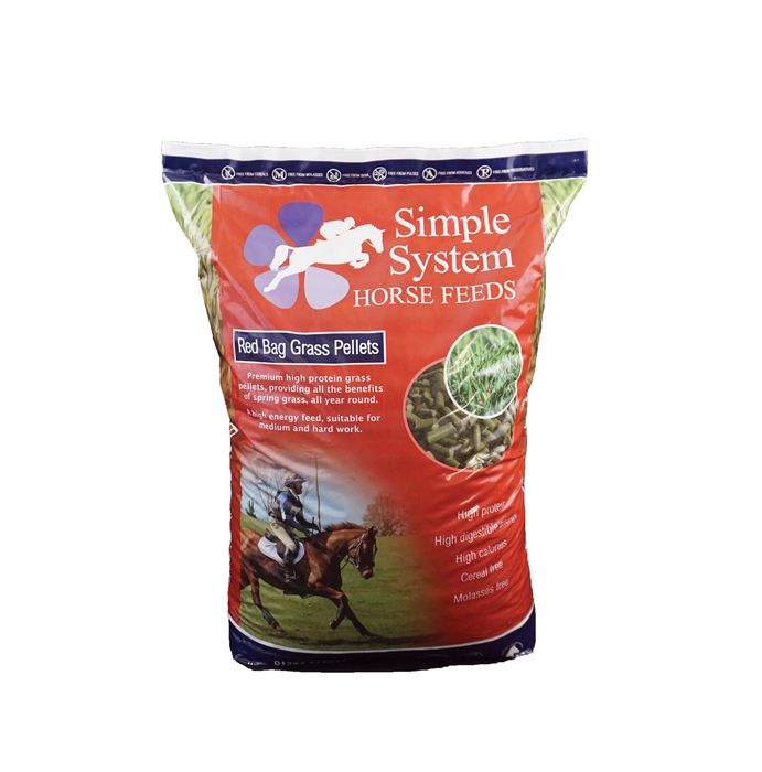 Simple System Red Bag Grass Pellet