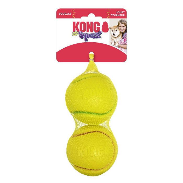 Kong Squeezz Tennis Ball x2