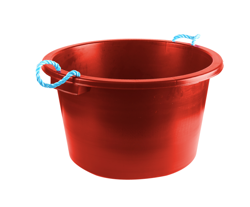 Rope Handle Tub Red