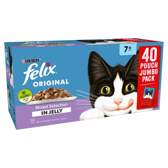 Felix Pch 7+ Mix Selec Ckn CIJ 40x100g