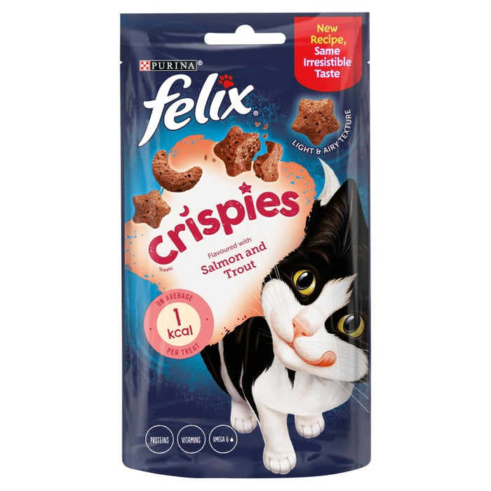 Felix Crispies Salmon & Trout 8x45g