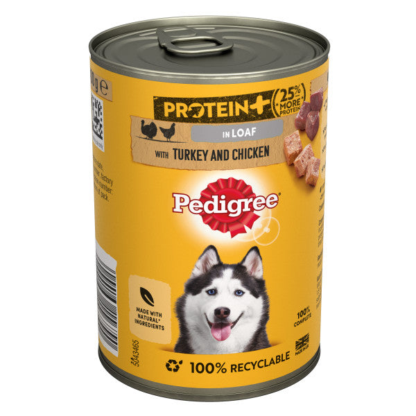 Pedigree Tins Prot +Tky&Chk 12x400g