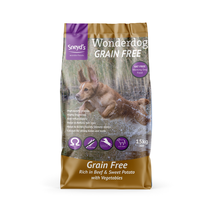 Sneyds Wonderdog Beef Grain Free