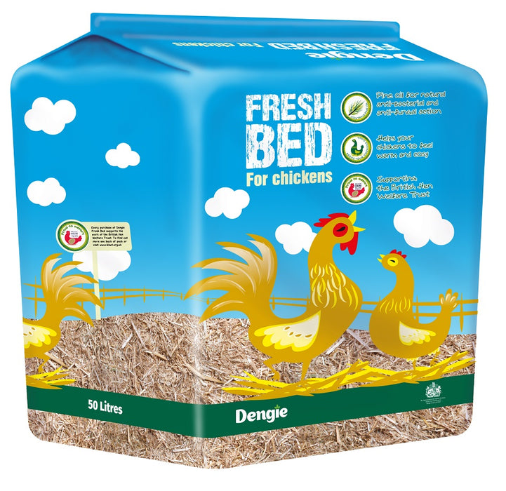 Fresh Bed For Chickens