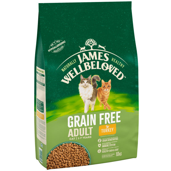 JW Cat Adult Turkey Grain Free