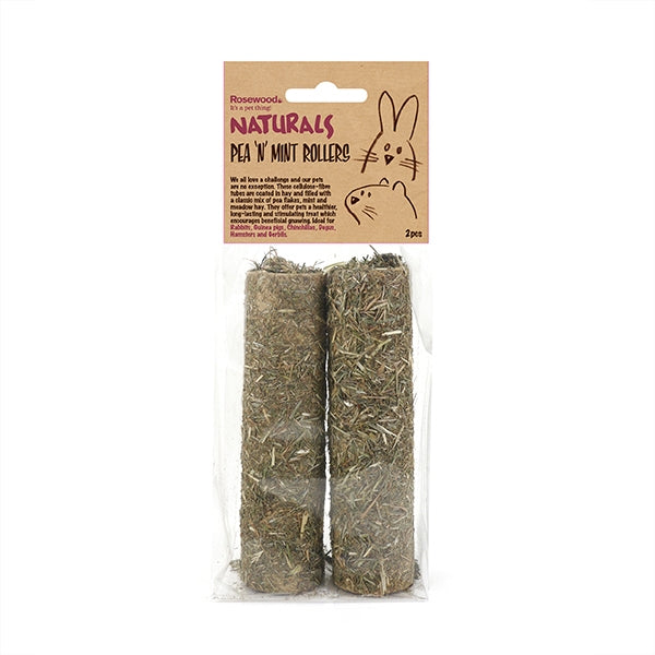 Naturals Pea 'n' Mint Rollers 2pc x7