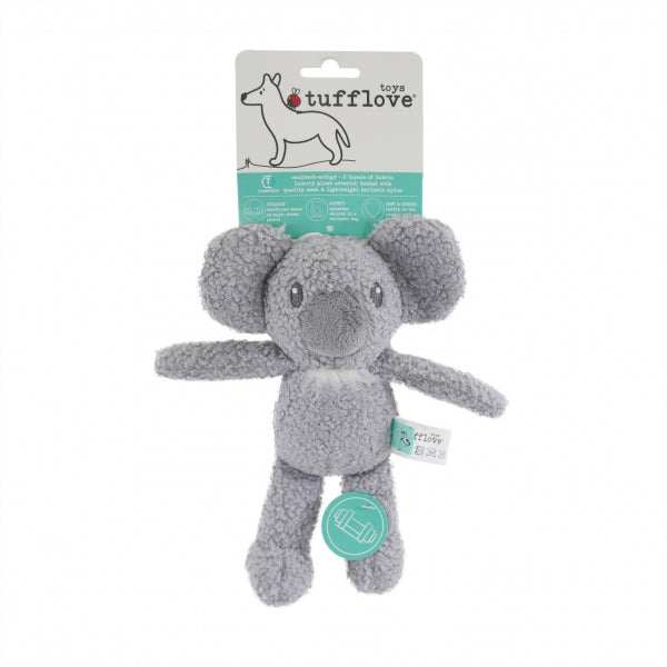 Tufflove Koala Dog Toy Small x3