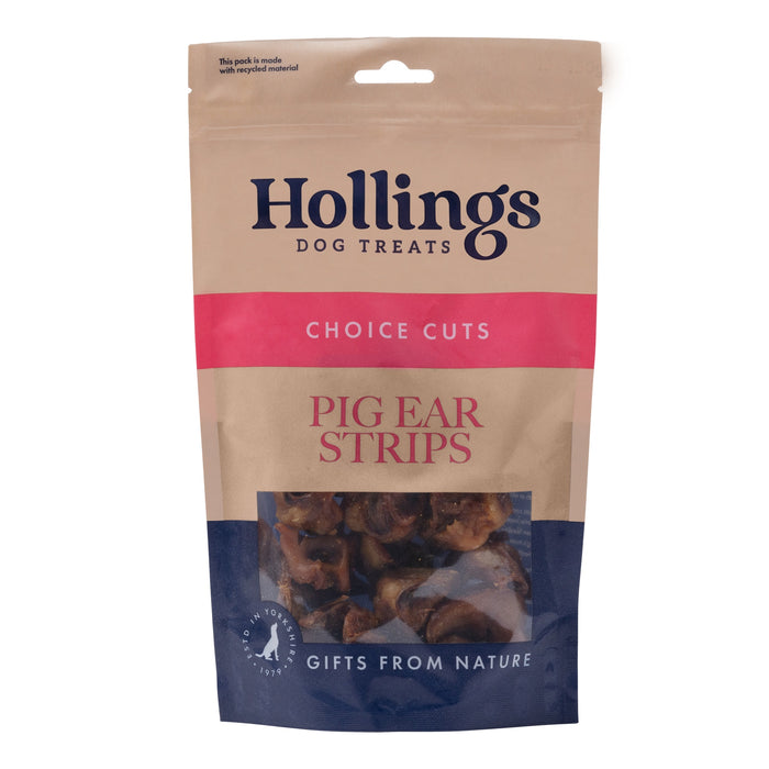 Hollings Pig Ear Strips 6x500g