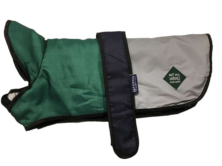 Battersea 2-in-1 Dog Coat Green