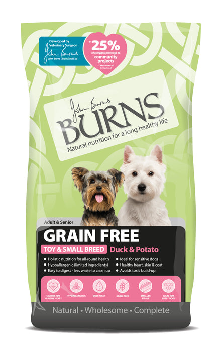 Burns Adult Grain Free Small Duck