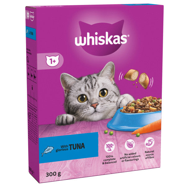 Whiskas Dry 1+ Tuna 6x300g