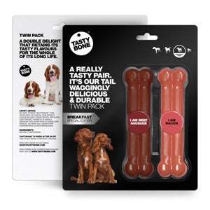 BFP Tasty Bone Twinpack Breakfast