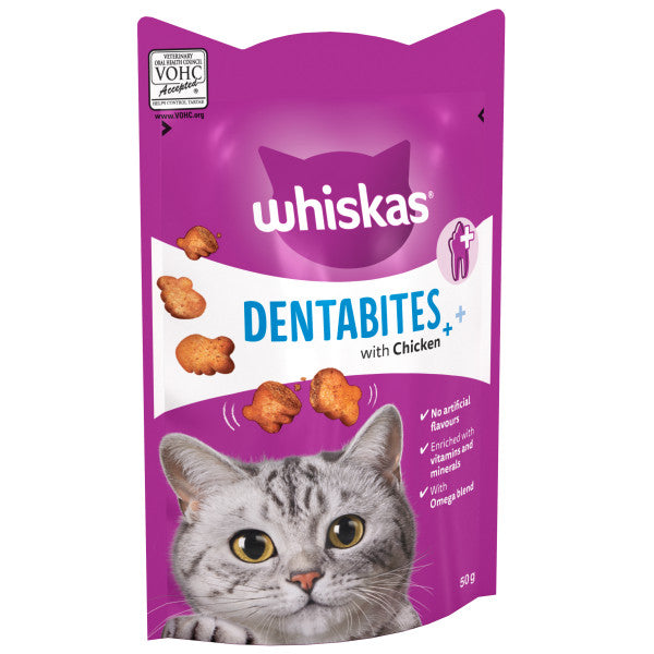 Whiskas Dentabites Chicken 8x50g