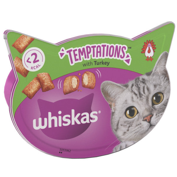 Whiskas Temp Turkey 8x60g