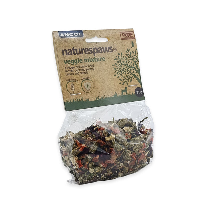 Ancol Naturespaws Veggie Mixture 6x75g