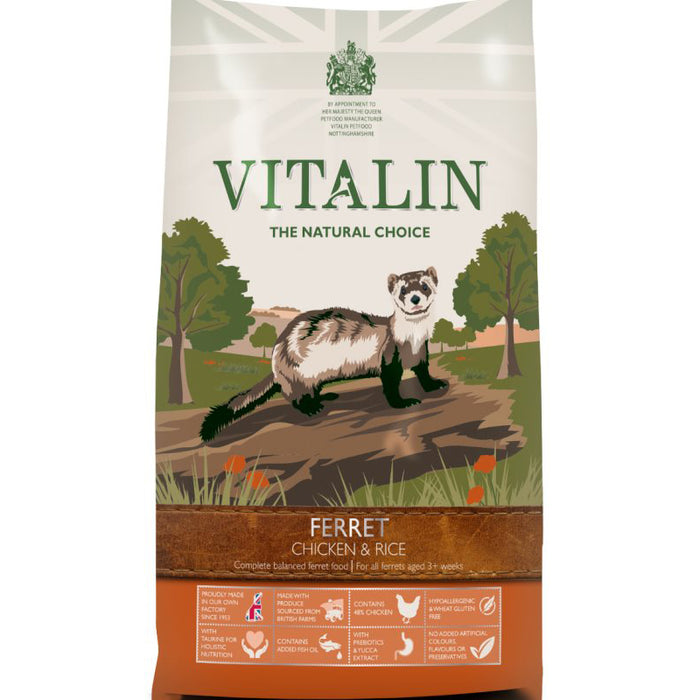 Vitalin Ferret Chicken & Rice 4x2kg