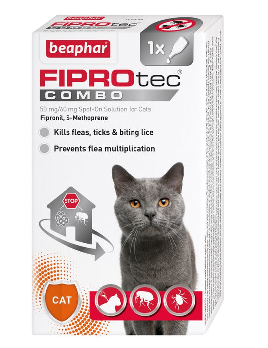 Beaphar FIPROtec COMBO Cat 1 pip x6