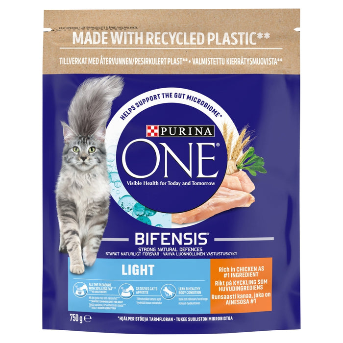 Purina One Adult Light Cat Chick 4x750g