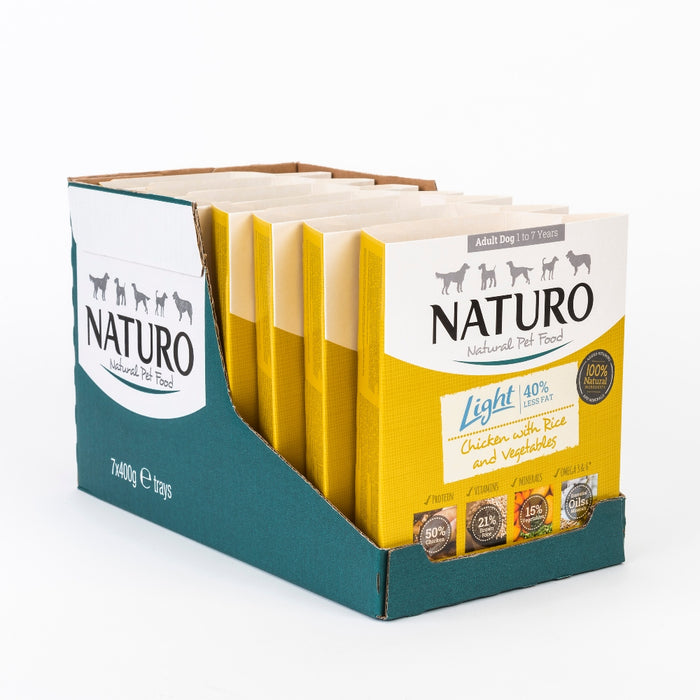 Naturo Adult Light Chick R&V Tray 7x400g