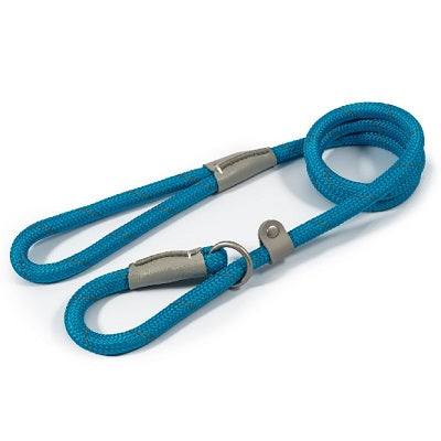 Ancol Viva Rope Refl Slip Lead Blue 12mmAncolLovelyPup.com