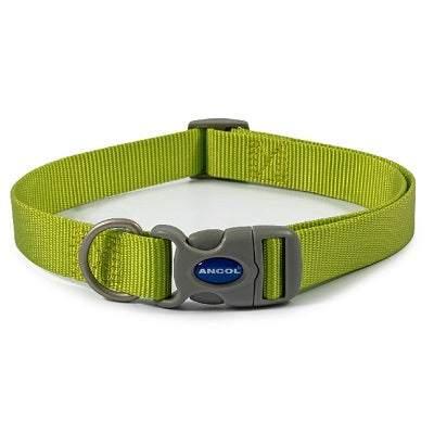 Ancol Viva Quick Fit Collar Lime45-70cm