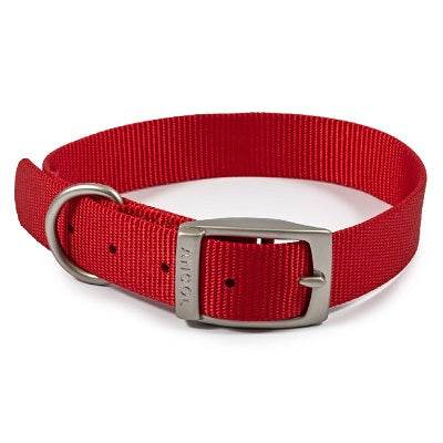 Ancol Viva Buckle Collar Red 35-43cmAncolLovelyPup.com