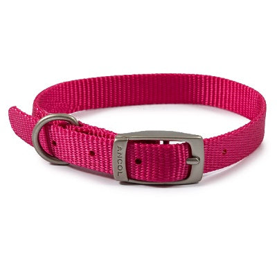 Ancol Viva Buckle Collar Pink 26-31cm