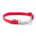 Ancol Nyl Chain Check Collar Red S1-2AncolLovelyPup.com