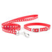 Ancol Nylon Puppy Collar & Lead Set RedAncolLovelyPup.com