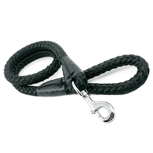 Ancol Nylon Super Rope Lead Black 20mmAncolLovelyPup.com