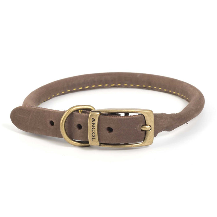 Ancol Timberwolf Rnd Collar Sable16" S 3AncolLovelyPup.com