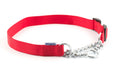 Ancol Nyl Chain Check Collar Red S7-10AncolLovelyPup.com