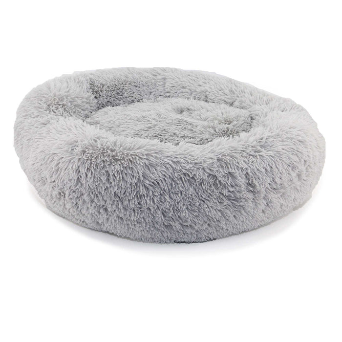 Ancol Super Plush Donut Bed Grey MedAncolLovelyPup.com